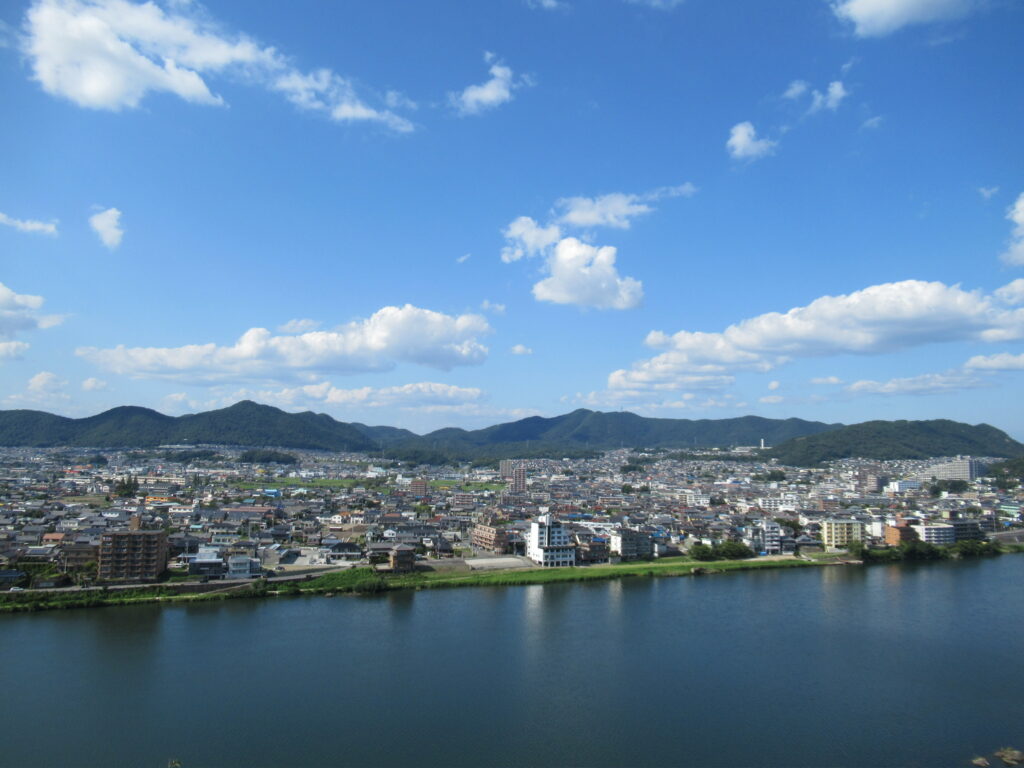 犬山城からの景色