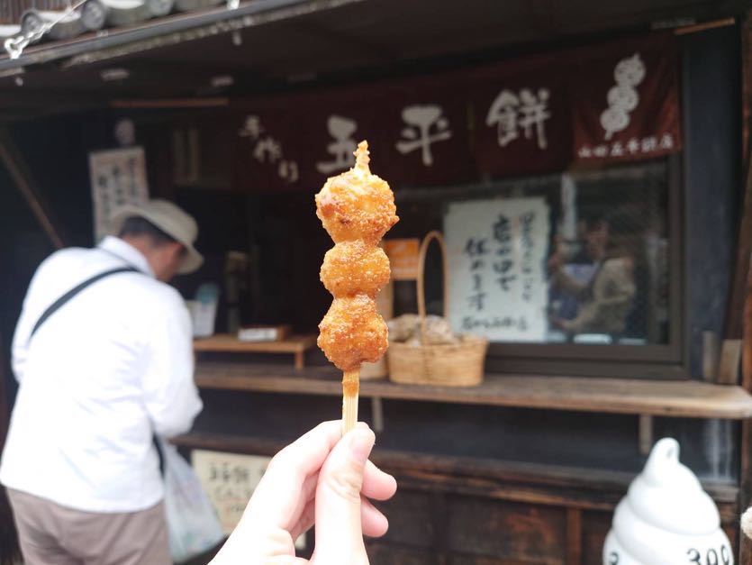 山田五平餅 筆者撮影